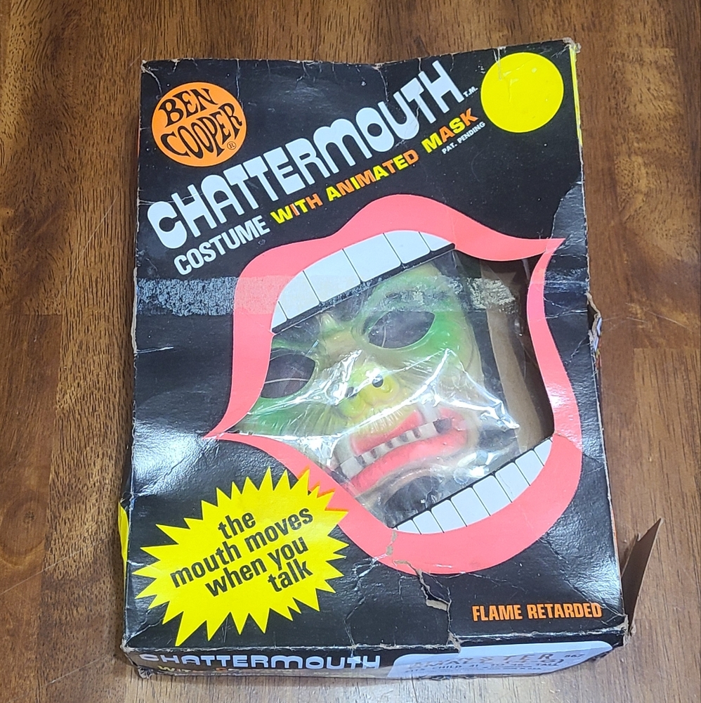 Ben Cooper vintage chattermouth monster costume